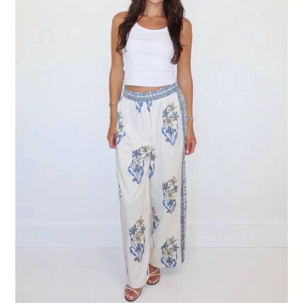 NEW NIBI debbie beach pant in white